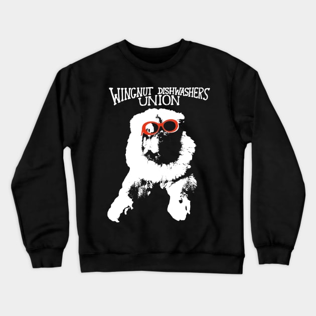 Wingnut Dishwashers Union anarcho punk Crewneck Sweatshirt by PulpCover